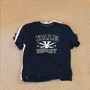 Yale Hockey Navy Blue T-Shirt